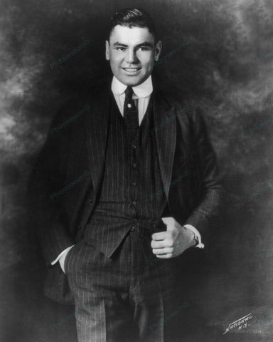 Jack Dempsey Distinguished Boxer Portrait 1895 Vintage 8x10 Reprint Of Old Photo - Photoseeum