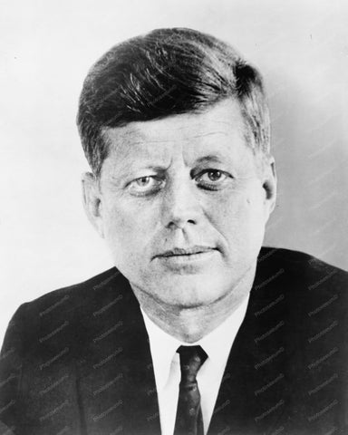 President John F Kennedy 1961 Portrait 8x10 Reprint Of Old Photo - Photoseeum