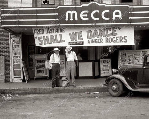 Mecca Movie Theatre Tennessee 1930s 8x10 Reprint Of Old Photo - Photoseeum
