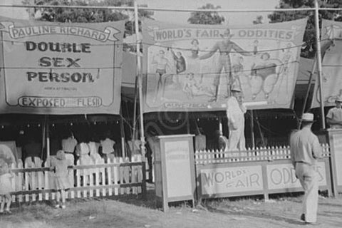 Kentucky World's Fair Oddities 1940s 4x6 Reprint Of Old Photo - Photoseeum