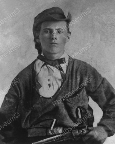 Jesse James 1864  Portrait Vintage 8x10 Reprint Of Old Photo - Photoseeum