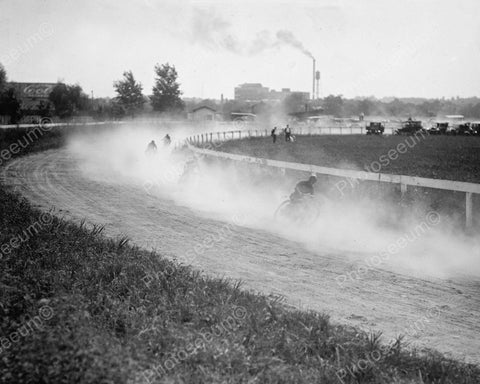 Motorcycle Race 1922 Vintage 8x10 Reprint Of Old Photo - Photoseeum