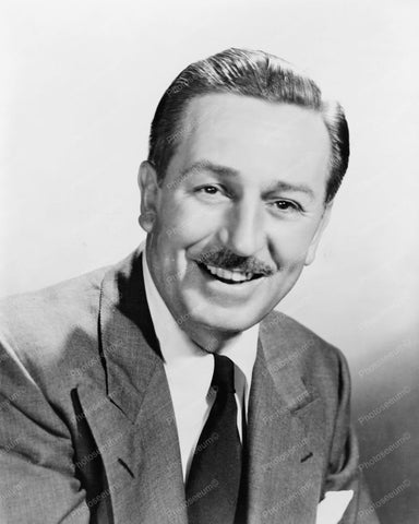 Walt Disney Smiling Classic Portrait 8x10 Reprint Of Old Photo - Photoseeum