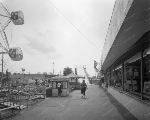 Keansburg Amusement Park N.J. 8x10 Reprint Of Old Photo - Photoseeum