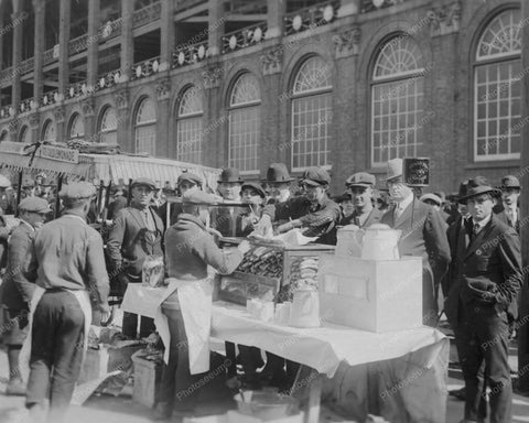 Baseball Fans Hot Dog Stand Ebbets Field 8x10 Reprint Of Old Photo - Photoseeum