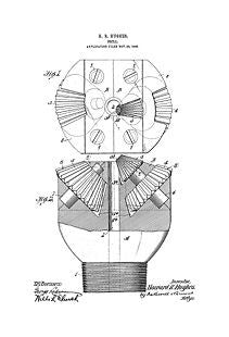 USA Patent Howard Hughes Drill Bit 1900's Drawings - Photoseeum