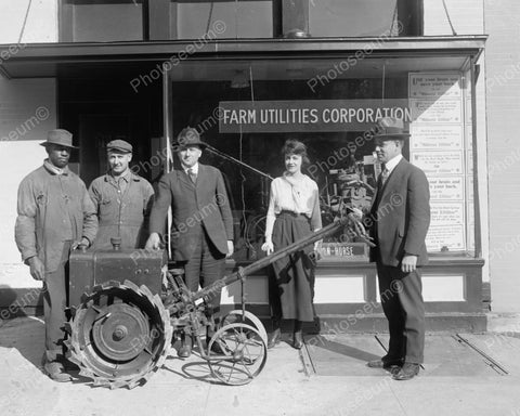 Farm Utilities Corp 1920 Vintage 8x10 Reprint Of Old Photo - Photoseeum