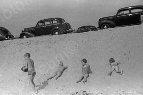 Providence Rhode Island Beach 1940s 4x6 Reprint Of Old Photo - Photoseeum