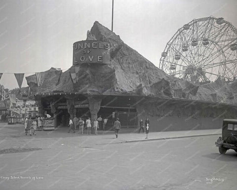 Coney Island Tunnels Of Love 8x10 Reprint 1924 Old  Photo - Photoseeum