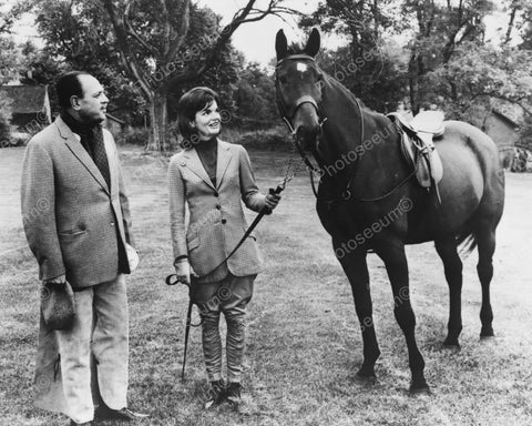 Jackie Kennedy & Pakistan President W Horse Vintage 1960s Reprint 8x10 Old Photo - Photoseeum