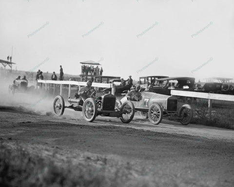 Auto Race Action Shot 1922 Vintage 8x10 Reprint Of Old Photo - Photoseeum