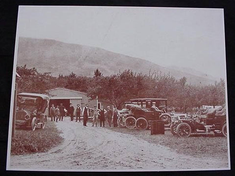 Gang Hideway Vintage Automobiles Vintage Sepia Card Stock Photo 1930s - Photoseeum