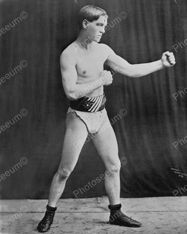 Terry McGovern Boxer 1898 Vintage 8x10 Reprint Of Old Photo - Photoseeum