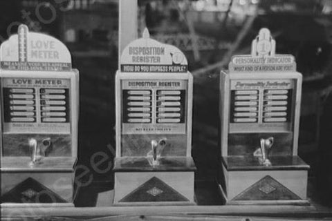 Louisiana Love Meter Arcade Games 1930s 4x6 Reprint Of Old Photo - Photoseeum
