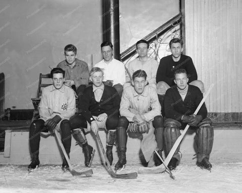 Princeton Hockey Team 1910s Vintage 8x10 Reprint Of Old Photo - Photoseeum