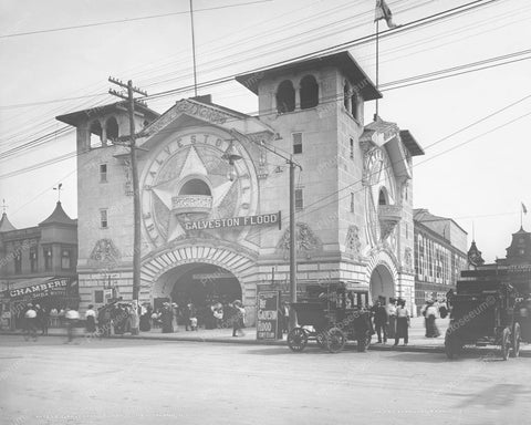 Galveston Flood Coney Island 1905 Vintage 8x10 Reprint Of Old Photo - Photoseeum