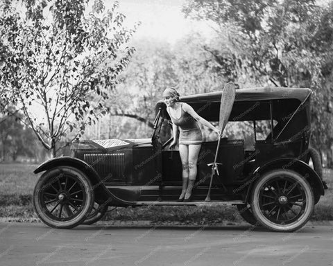 Mack Sennett Girl Vintage 8x10 Reprint Of Old Photo - Photoseeum