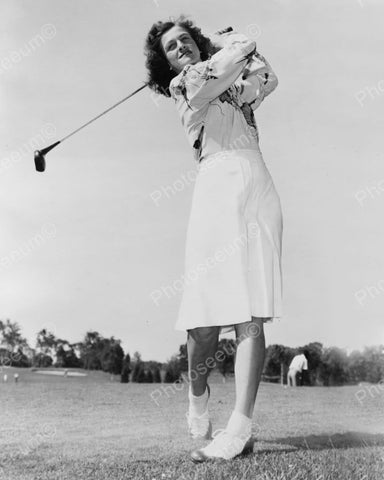 Mildred Didrickson Zaharias Golf Champion 1947 Vintage 8x10 Reprint Of Old Photo - Photoseeum