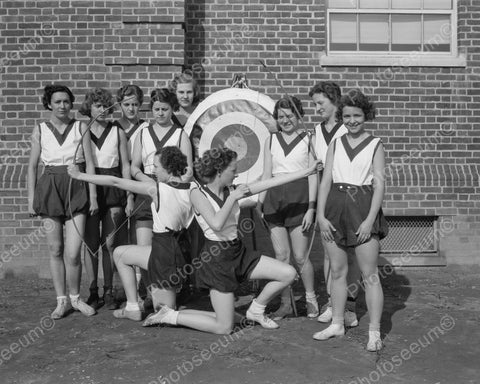 Girls Vintage Archery Team Photo 1900s 8x10 Reprint Of Old Photo - Photoseeum
