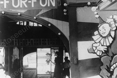 Glen Echo Fun House Mirror Building 1920s 4x6 Reprint Of Old Photo - Photoseeum